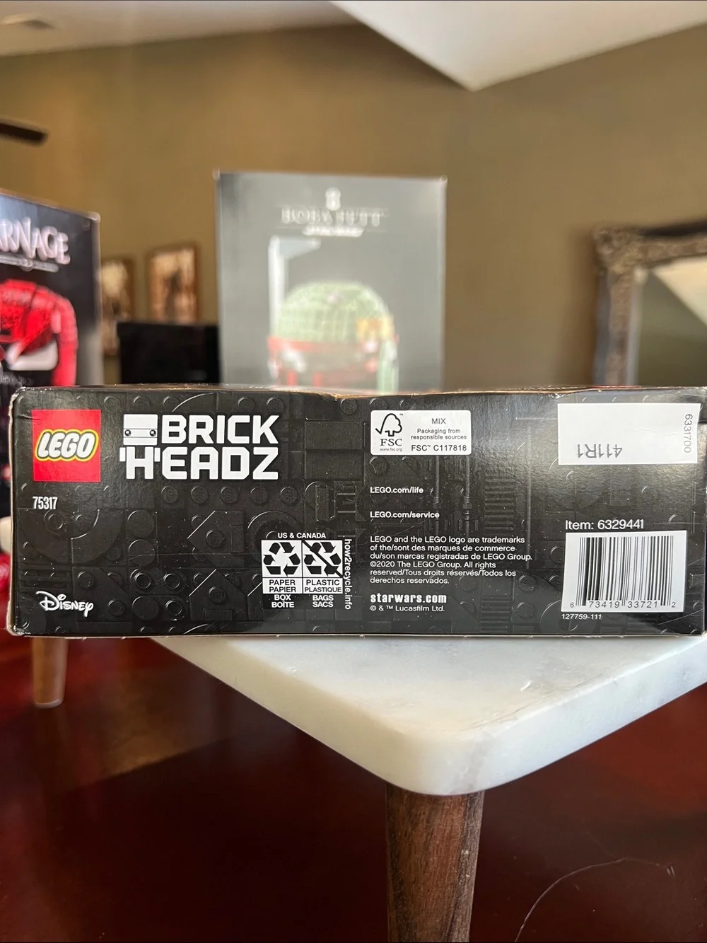 Lego BrickHeadz Star Wars Mandalorian (Gray/Green/Brown)